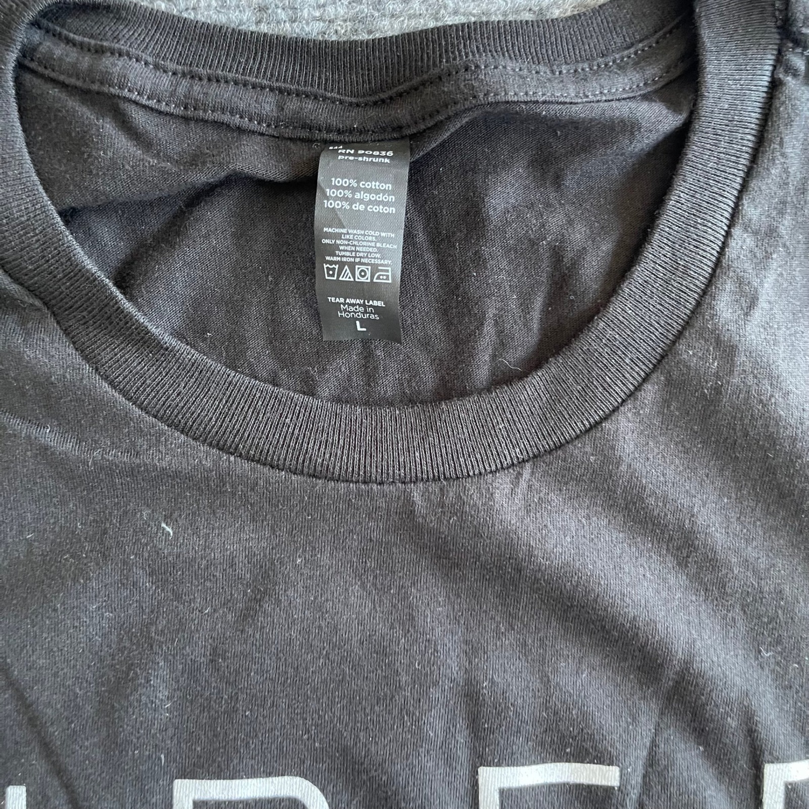 Uber Florida Graphic T-Shirt Mens Large Black Short Sleeve Cotton Promo Tee — image 2 of 6